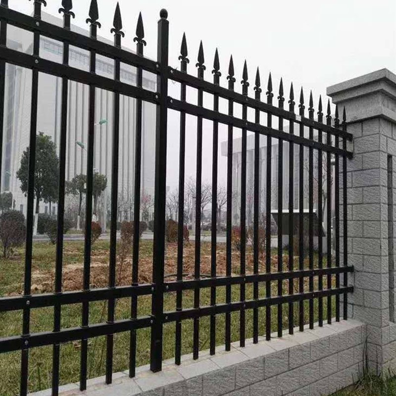 小区锌钢围栏图片